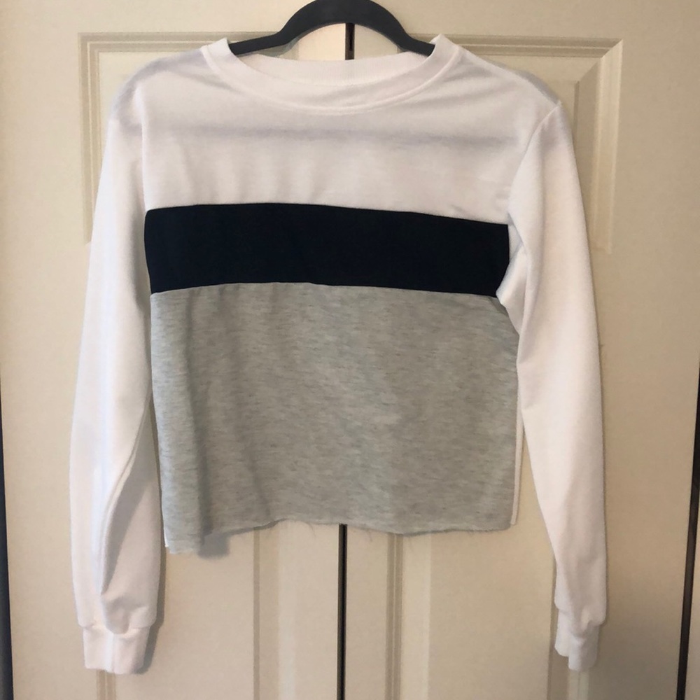 light striped long sleeve